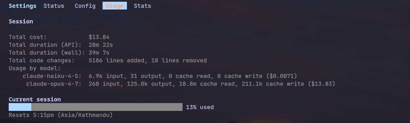 Opus Test 1 code changes summary
